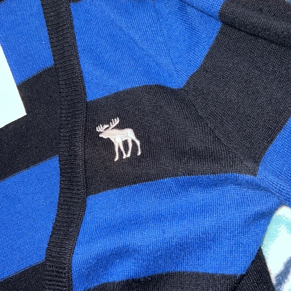 Abercrombie Kids Striped Button Up Cardigan - Picture 7 of 9